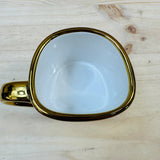 Taza Fisura dorada con soporte para galletas - foto 2