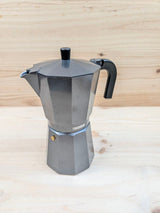 Cafetera Monix Vitro Noir 12 Tazas Aluminio