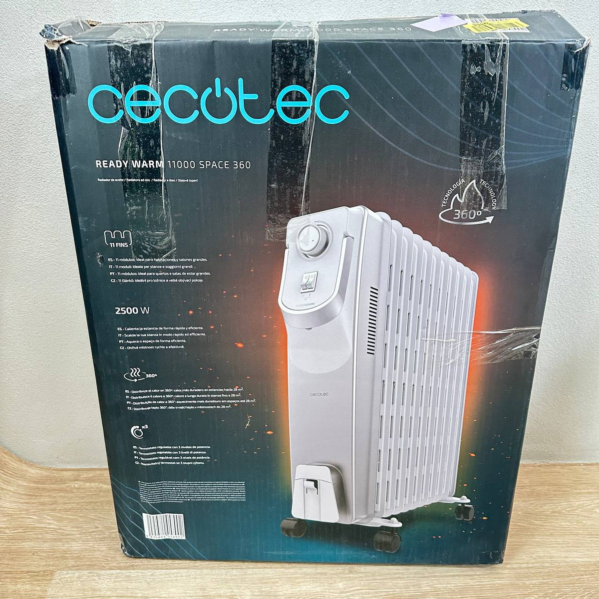 Cecotec Radiador Eléctrico ReadyWarm 11000