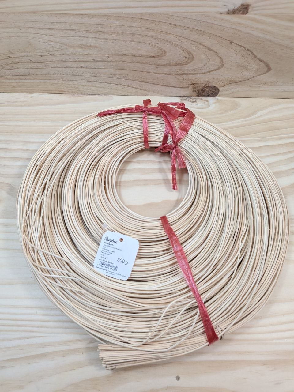 Rollo Ratán Rayher 1,8mm 500g 380m Natural