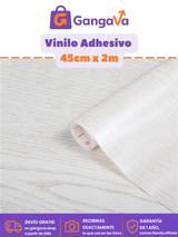 Vinilo Adhesivo d-c-fix Nácar Blanco 45cm x 2m - foto 6