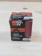 Filtro Aceite K&N KN-143 Yamaha MBK Moto - foto 2