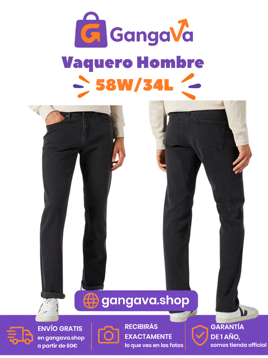 Amazon Essentials Pantalón Vaquero Elástico Hombre - foto 6