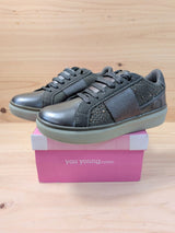 Zapatillas You Young Coveri Mujer 37 Gris Plateado
