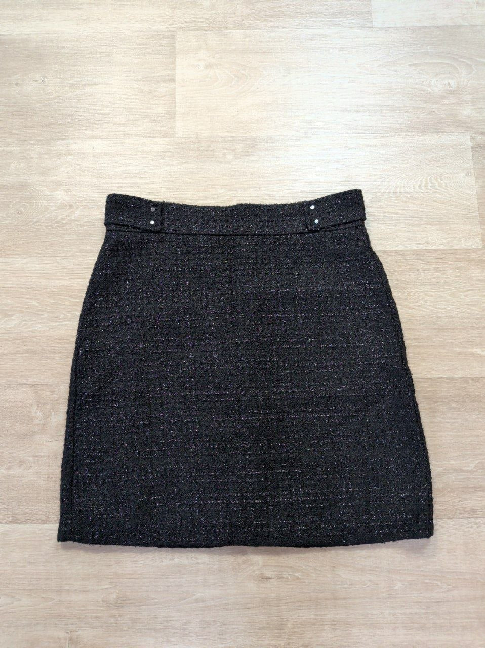 Taifun Minifalda Recta Tweed Bouclé Mujer 40