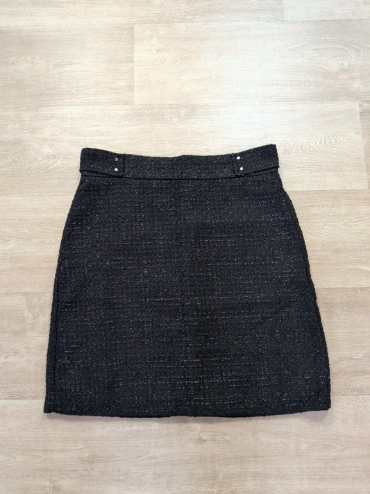 Taifun Minifalda Recta Tweed Bouclé Mujer 40