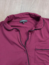 Pijama viscosa Lawrence Grey granate mujer M - foto 4