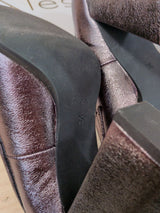 Mocasines Tacón Alesya Peltro T35 L106B06 - foto 7