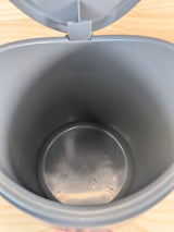 Tatay Papelera Baño Pedal 3L Gris