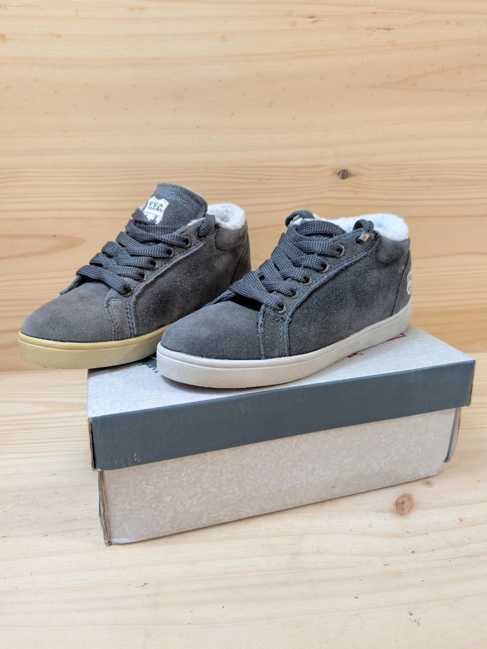 Zapatillas You Young Coveri Forradas Gris Talla 31