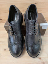 Zapatos Brogue Derby Old Signature Negro T45 - foto 2