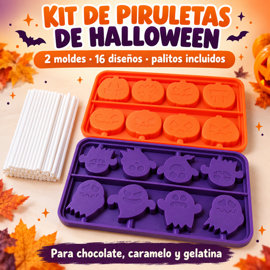 Kamehame Moldes Calabaza y Fantasma Halloween Pack 2 - foto 5