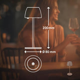 Mini lámpara LED Briloner inalámbrica táctil - foto 4