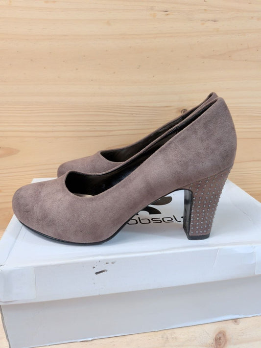 Tacones Obsel 10412 Tortora Marrón Talla 37