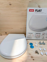 Tapa WC TATAY Victoria ovalada Soft-Close blanca