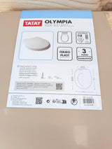TATAY Tapa WC Victoria Ovalada Beige Brillante - foto 4