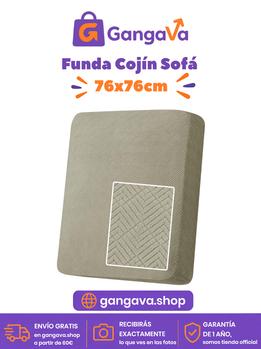 Funda Cojín Sofá YSTELLAA Elástica 76x76cm