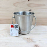 Cubo inox IBILI 10x10x10 cm gris