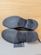 Zapatos Soldini Monk Strap Brogue Ante Gris 41 - foto 4