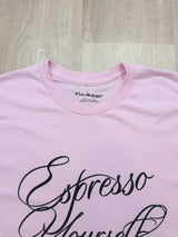 Camiseta Miss Selfridge Espresso Yourself rosa S