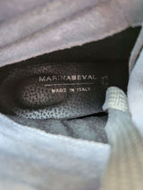 Botines Marina Seval Cuña Interior Gris Talla 37 - foto 7