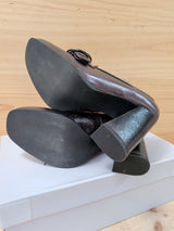 Mocasines Tacón Alesya Peltro T36 L106B06 - foto 4