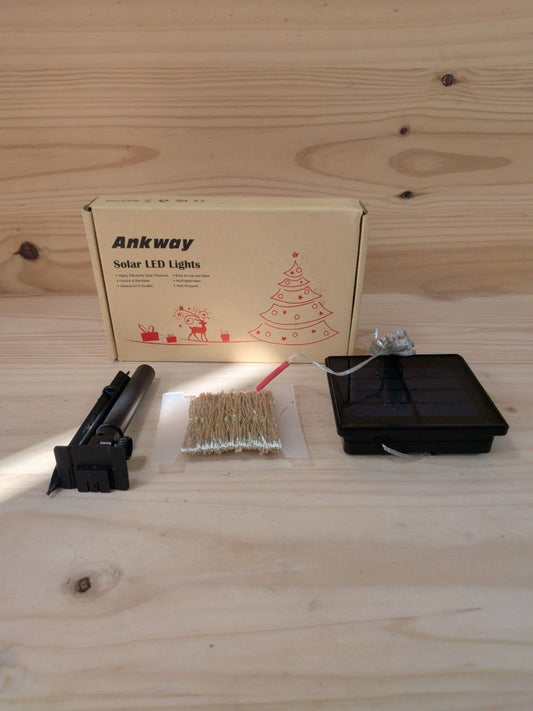Ankway Guirnalda Solar 200 LED Multicolor