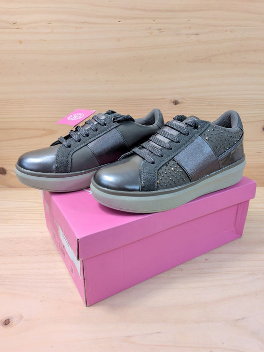 Zapatillas You Young Coveri Mujer 36 Gris Plateado