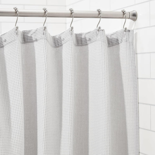 Barra ducha Amazon Basics 137-229 cm níquel
