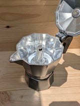 Monix Vitro Noir Cafetera italiana 3 Tazas - foto 4