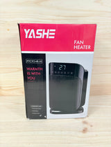 YASHE Ventilador Calefactor Cerámico 1800W Negro - foto 4
