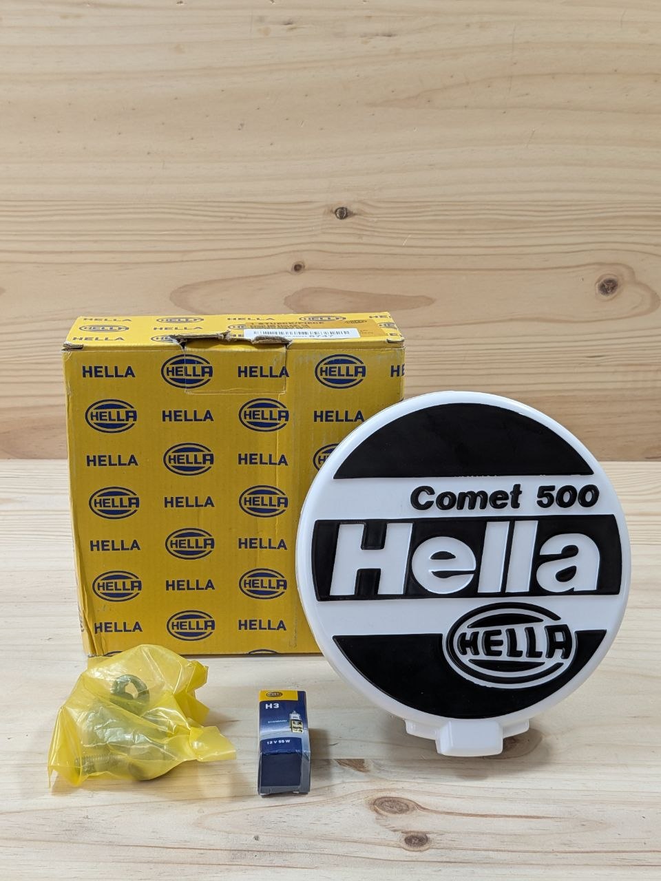 Faro Auxiliar HELLA Comet 500 Halógeno 12V - foto 1