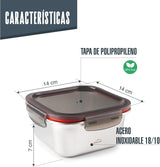 Recipiente Lacor Ecoinox 650ml Acero Inox - foto 5