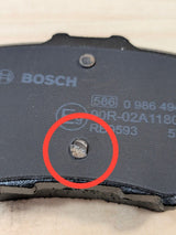 Pastillas Freno Bosch BP1711 Traseras 4 uds - foto 4