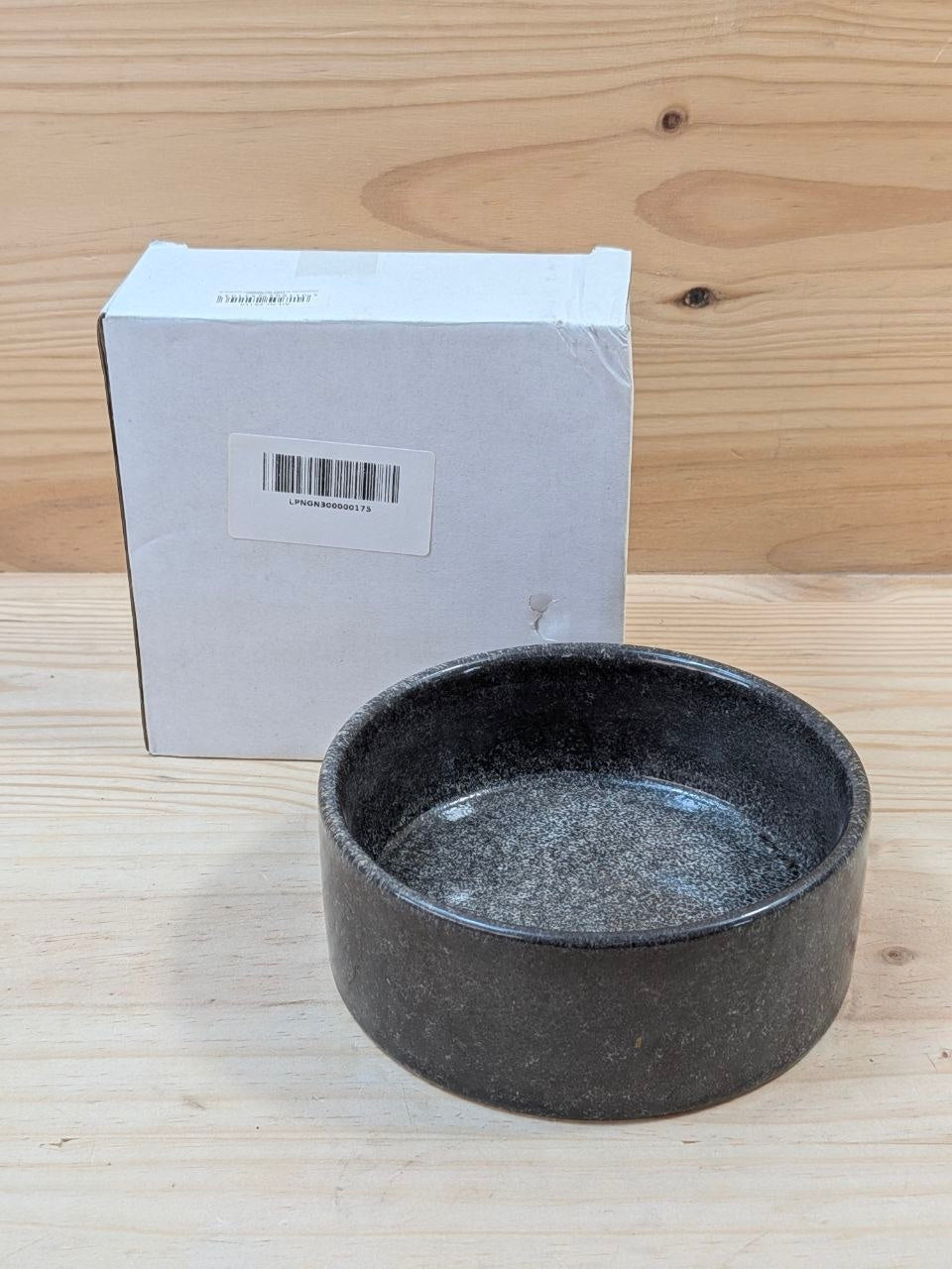 Comedero Cerámica TRIXIE Perro 0,4L 13cm Gris