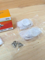 Bisagras WC Ibergrif M20523 Pack 2 Cromadas - foto 2