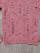 Jersey Guess Sophie rosa XS lentejuelas - foto 4