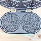 Bestron Gofrera Doble Corazón Retro Verde 1200W - foto 3