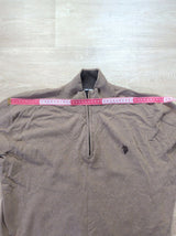 U.S. POLO ASSN. Jersey Punto Cremallera Hombre XL - foto 6