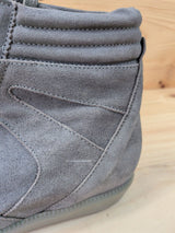 Sneakers Marina Seval Mujer 37 Piel Gris con Cuña - foto 7
