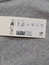 Sudadera Manga Corta French Terry Gris XXS - foto 5