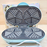 Bestron Gofrera Doble Corazón Retro Verde 1200W - foto 2