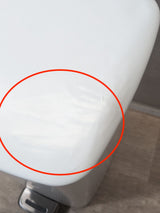 Cubo Basura Pedal Amig Artvin 30L Blanco - foto 4