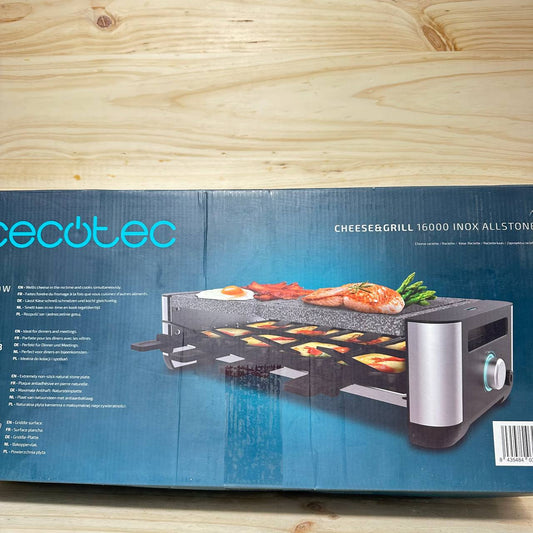 Parrilla raclette hasta 8pers. Cheese&Grill Inox