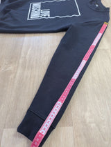 Sudadera Love Moschino Box Logo Negra Talla L - foto 6