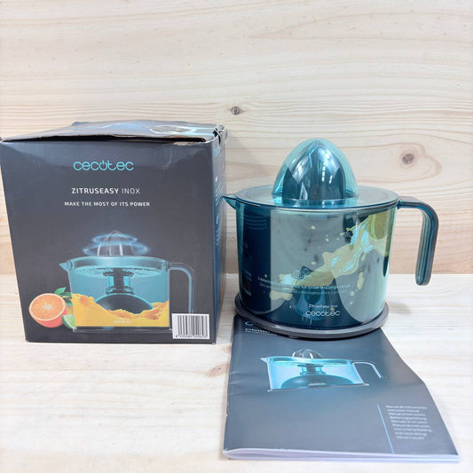 Cecotec Exprimidor Eléctrico ZitrusEasy Inox 40 W