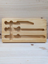 Jamonero Fackelmann Madera 39x21,5cm +3 cuchillos - foto 3