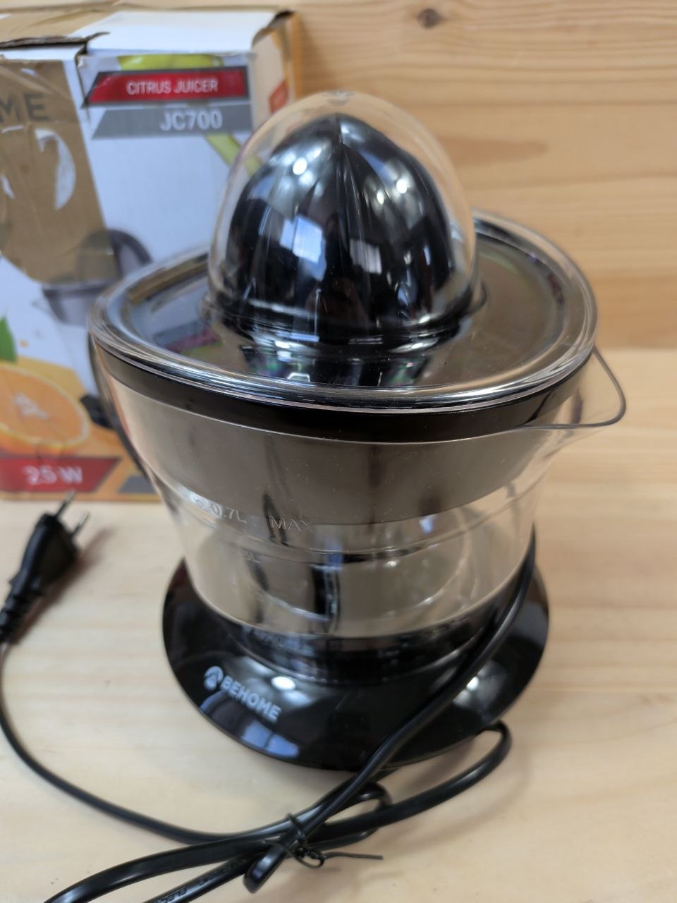 Behome JC700 Exprimidor Cítricos 700ml 25W