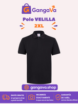 Polo VELILLA 105502 Negro Unisex Talla 2XL - foto 4