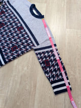 Jersey Gant Houndstooth Crew Neck Jacquard XL - foto 4